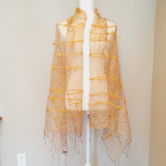 Cotswold Woollen Weavers Silk Scarf - Picture 3 of 10